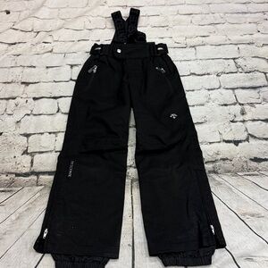 Descente Youth Ski Black Pants Jumpsuit Size 130 (US 10)